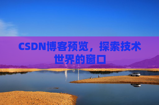 CSDN博客预览，探索技术世界的窗口